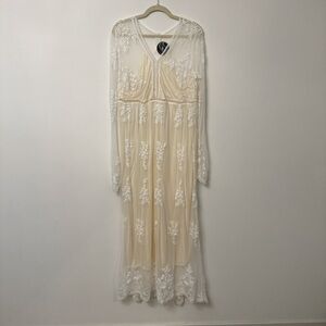 Long Sleeve Lace Dress